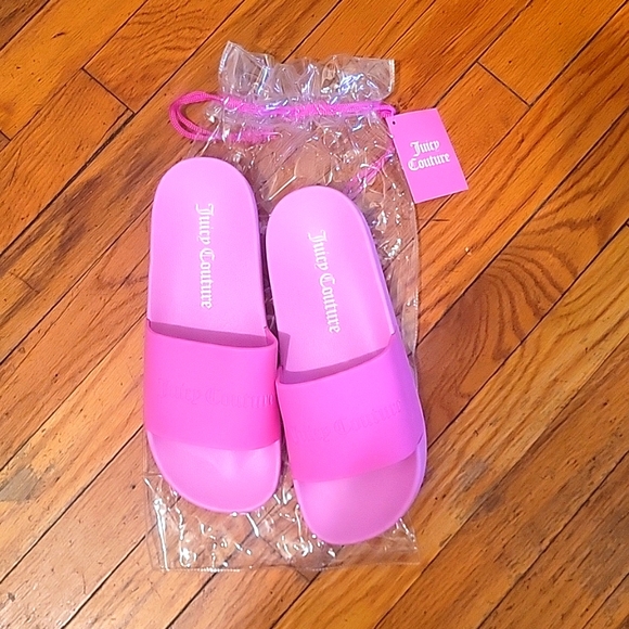 Juicy Couture Shoes - NWT Juicy Couture pool slides
